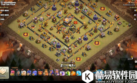 部落冲突天女蓝巫流三星打法攻略