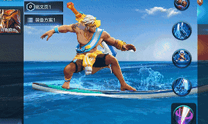 王者荣耀夏侯惇夏日皮肤一览，皮肤特效GIF