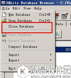 SQLite Database Browser数据库查看器图文使用教程 SQLite Database Browser数据库查看器图文使用教程