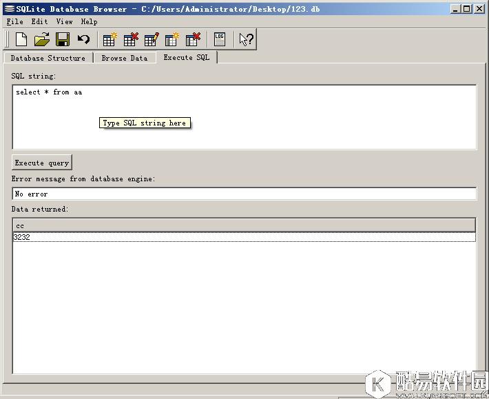 SQLite Database Browser数据库查看器图文使用教程 SQLite Database Browser数据库查看器图文使用教程
