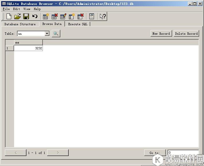 SQLite Database Browser数据库查看器图文使用教程 SQLite Database Browser数据库查看器图文使用教程