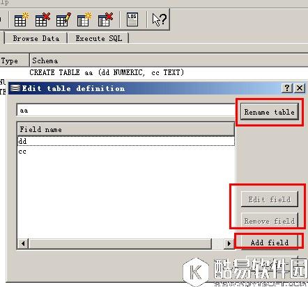 SQLite Database Browser数据库查看器图文使用教程 SQLite Database Browser数据库查看器图文使用教程
