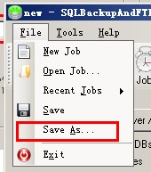 SQLBackupAndFTP 数据库自动备份工具图文教程