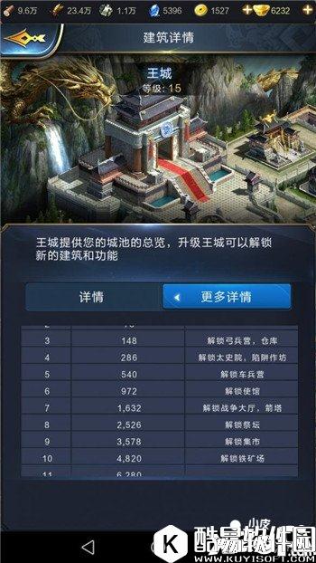 乱世王者建筑升级方法详解 建筑怎么升级