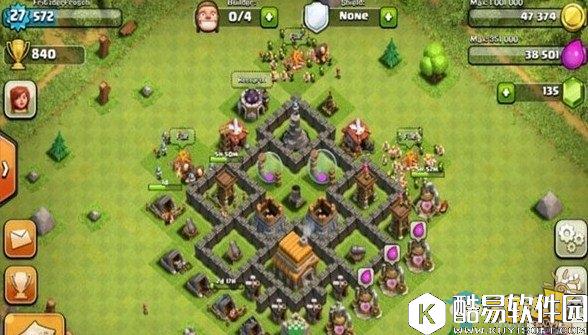 部落战争实用五本阵推荐