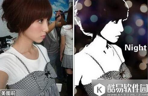 美图秀秀怎么制作剪影 美图秀秀制作剪影教程