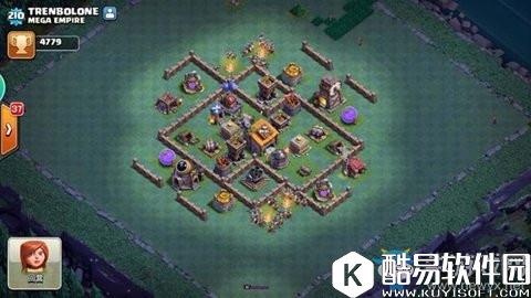 部落冲突夜世界4000杯六本阵型推荐