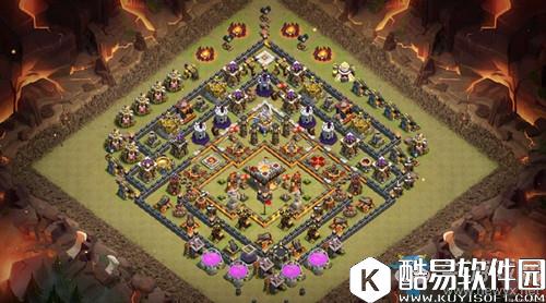 部落冲突11本部落战新版阵型推荐