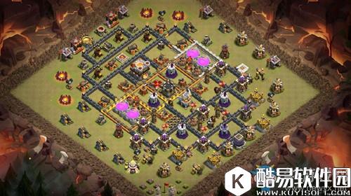 部落冲突11本部落战新版阵型推荐