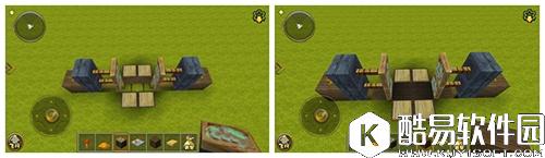 迷你世界活塞自动门制作方法