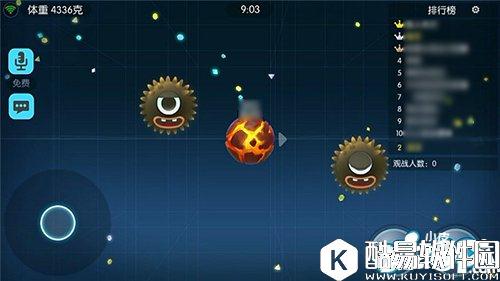 欢乐球吃球快速成长攻略 刺球绝对不能放过