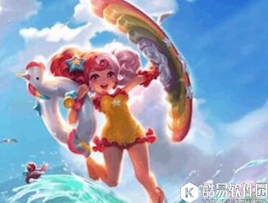 王者荣耀小乔夏日皮肤终于来了 扇子感觉就可以玩很久