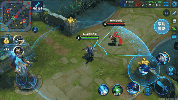 王者荣耀白起重做技能动图 隔墙拉人穿墙样样精通