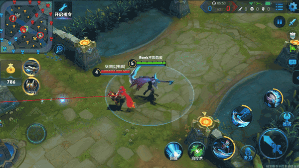 王者荣耀白起重做技能动图 隔墙拉人穿墙样样精通