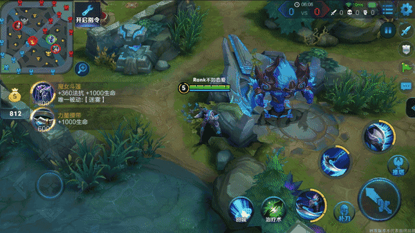 王者荣耀白起重做技能动图 隔墙拉人穿墙样样精通