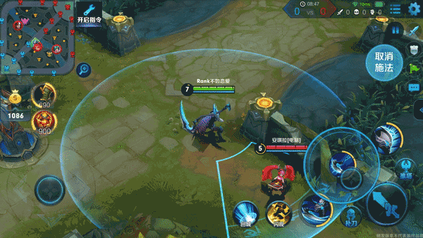 王者荣耀白起重做技能动图 隔墙拉人穿墙样样精通