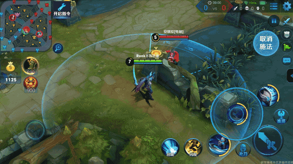 王者荣耀白起重做技能动图 隔墙拉人穿墙样样精通