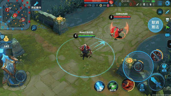 王者荣耀百里玄策技能动态图 被钩中怕是走不了了