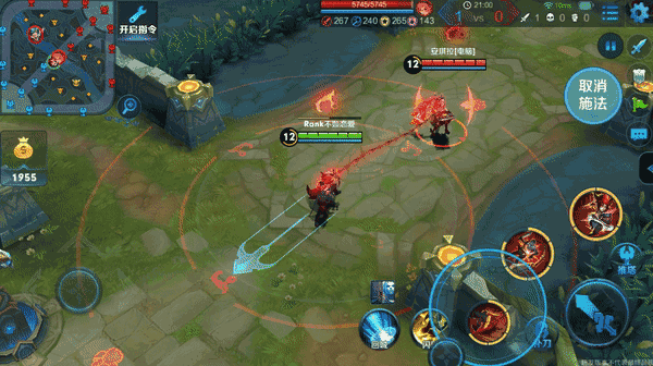 王者荣耀百里玄策技能动态图 被钩中怕是走不了了