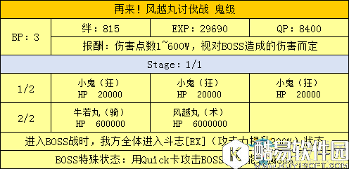 fgo天魔御伽草子鬼岛讨伐战配置一览