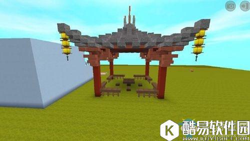 迷你世界唯美古风凉亭制作攻略