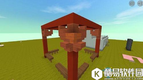 迷你世界唯美古风凉亭制作攻略