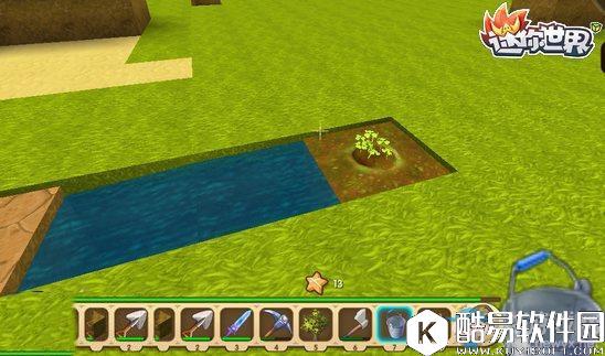 迷你世界树苗花种植方法