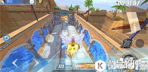 QQ飞车时之沙赛道解析 单圈比赛更精彩