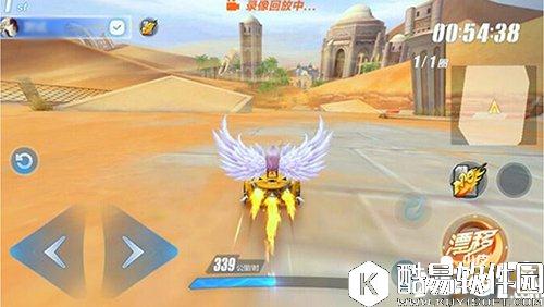 QQ飞车时之沙赛道解析 单圈比赛更精彩