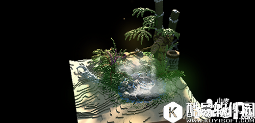 我的世界牛人作品 沙漠奇观海市蜃楼