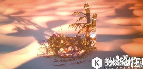 我的世界牛人作品 沙漠奇观海市蜃楼