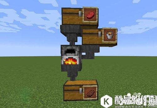 我的世界自动烤肉机制作教程 释放你的双手