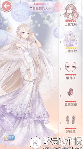 奇迹暖暖苹果联邦的大小姐顶配分析