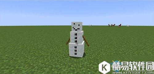 我的世界雪傀儡真实效果展示图