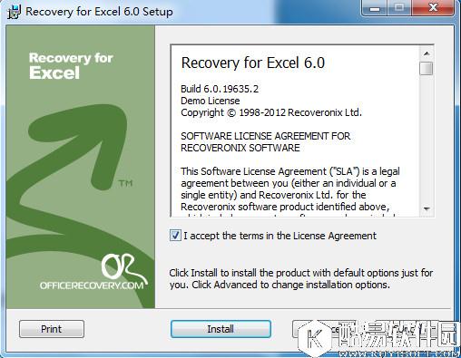 RecoveryforExcelV6.0官方版 RecoveryforExcelV6.0官方版