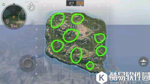 丛林法则：绝地大逃杀跳伞地点推荐