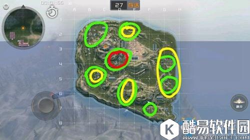 丛林法则：绝地大逃杀跳伞地点推荐