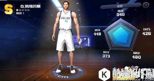 最强NBA球员诺维茨基属性图鉴 诺维茨基怎么样