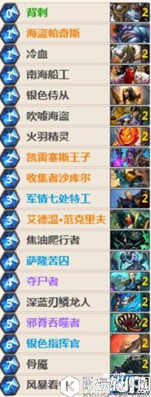 炉石传说二鸽王子贼卡组推荐 炉石传说盗贼卡组推荐