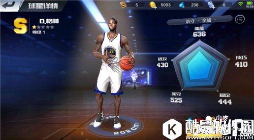 最强NBA球员S级格林属性图鉴 S级格林怎么样