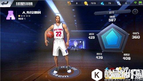 最强NBA布拉德利属性图鉴 布拉德利怎么样