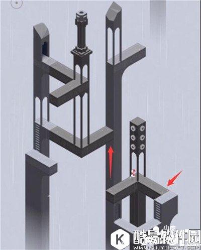 纪念碑谷2第十一章攻略 纪念碑谷2第十一章讲堂怎么过