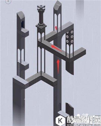 纪念碑谷2第十一章攻略 纪念碑谷2第十一章讲堂怎么过