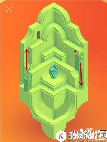 纪念碑谷2第九章攻略 纪念碑谷2第九章神圣之门怎么过