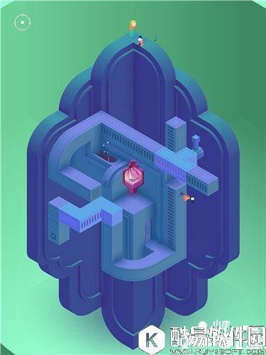 纪念碑谷2第九章攻略 纪念碑谷2第九章神圣之门怎么过