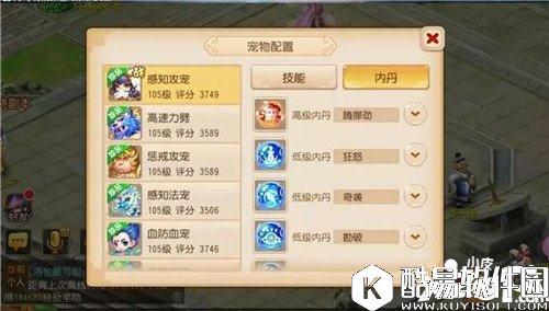 梦幻西游宠物内丹搭配攻略 耐撕的宠物需要正确的搭配