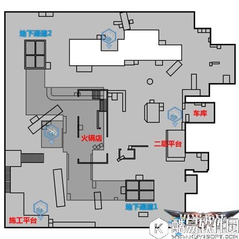 小米枪战手游生化地图异变之城详解