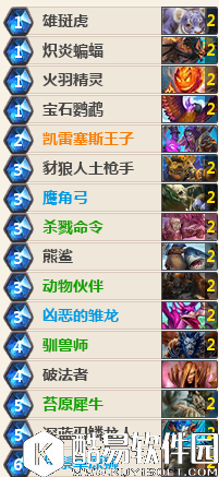 炉石传说平民王子猎卡组解析 炉石传说猎人卡组