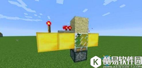 我的世界手游版自动收瓜机制作方法