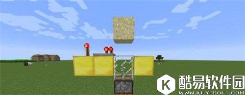 我的世界手游版自动收瓜机制作方法